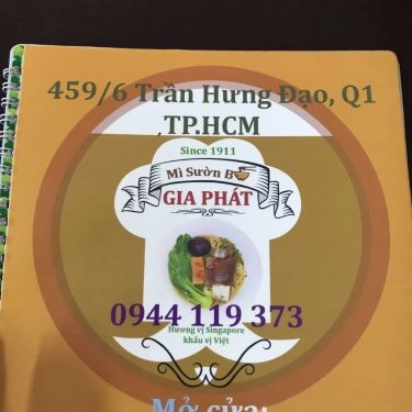 Tổng hợp- Quán Ăn Gia Phát - Mì Sườn Bò