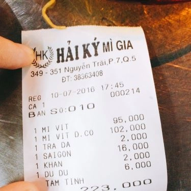 Tổng hợp- Quán Ăn Mì Vịt Tiềm Hải Ký