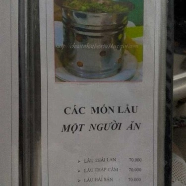 Thực đơn- Quán Ăn Mì Xào Nhiêu Lộc