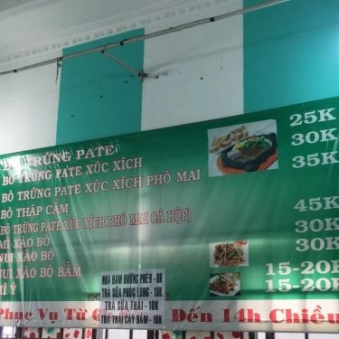 Thực đơn- Quán Ăn Mì Ý, Bò Né & Mì Xào