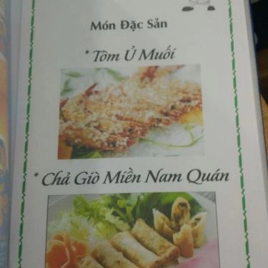 Thực đơn- Quán Ăn Miền Nam Quán