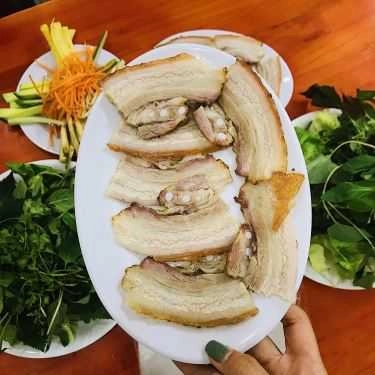Món ăn- Miền Trung Quán - Bánh Tráng Cuốn Thịt Heo