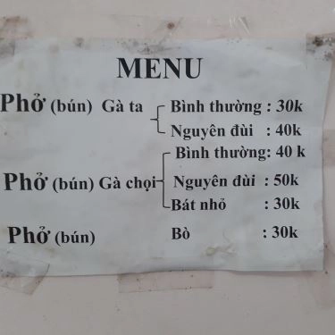 Tổng hợp- Quán Ăn Minh Anh - Phở Sạch Bắc Hà & Gà Cựa Lào Cai