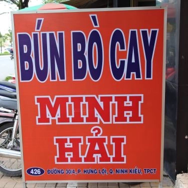 Tổng hợp- Quán Ăn Minh Hải - Bún Bò Cay