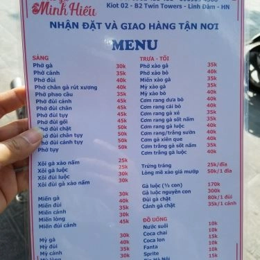Tổng hợp- Quán Ăn Minh Hiếu - Phở Gà, Xôi Gà & Cơm Gà