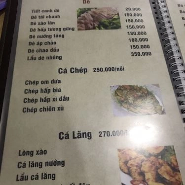 Thực đơn- Quán Ăn Minh Phương - Bia Hơi & Các Món Nhậu