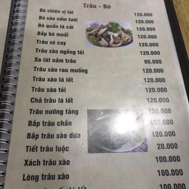 Thực đơn- Quán Ăn Minh Phương - Bia Hơi & Các Món Nhậu