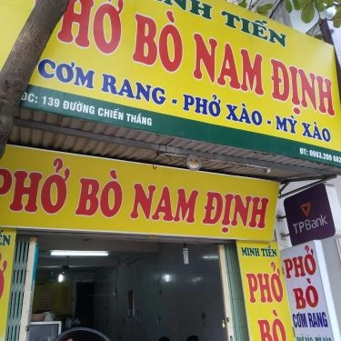 Tổng hợp- Quán Ăn Minh Tiến - Phở Bò Nam Định - Chiến Thắng