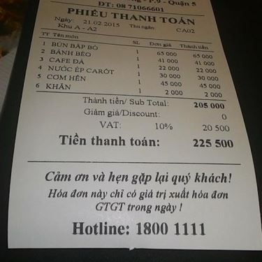 Tổng hợp- Nhà Hàng Món Huế - 10 An Dương Vương