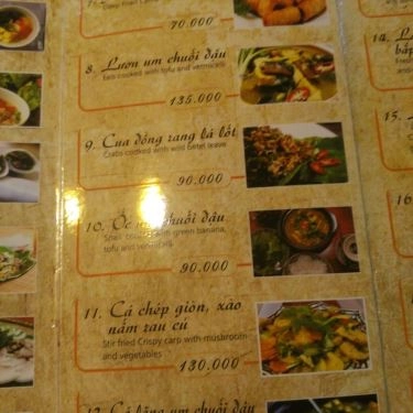 Thực đơn- Quán Ăn Món Ngon Hà Thành - Phở & Chả Cá Lã Vọng