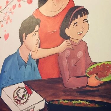 Tổng hợp- Quán Ăn King Dakgalbi - Gà Xào Phô Mai - Trần Đại Nghĩa