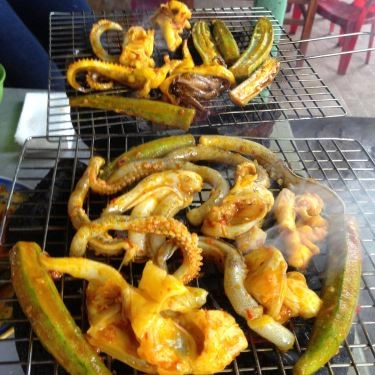 Tổng hợp- Quán Ăn Mực Nướng Chợ Cũ