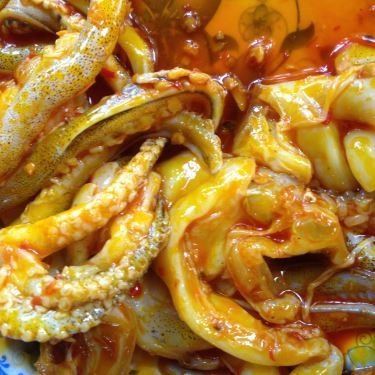 Món ăn- Quán Ăn Mực Nướng Chợ Cũ