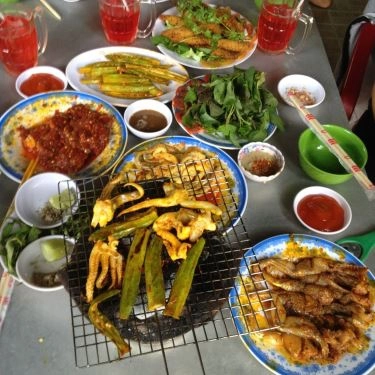 Món ăn- Quán Ăn Mực Nướng Chợ Cũ