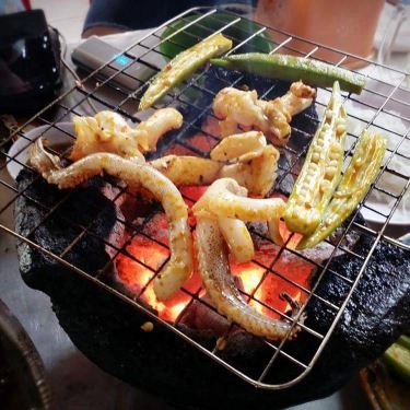Món ăn- Quán Ăn Mực Nướng Chợ Cũ