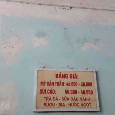 Thực đơn- Quán Ăn Bà Hồng - Mì Vằn Thắn & Sủi Cảo Gia Truyền