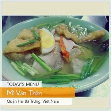 Món ăn- Quán Ăn Mỳ Vằn Thắn Tuấn Tàu