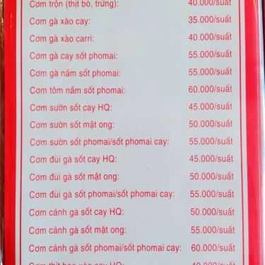 Thực đơn- Quán Ăn Mýt's Korean Food - Mì Cay