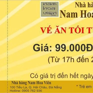 Thực đơn- Nhà Hàng Nam Hoa Viên Restaurant - Món Việt