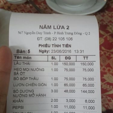 Tổng hợp- Quán Ăn Năm Lửa 2 - Nguyễn Duy Trinh
