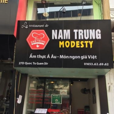 Tổng hợp- Quán Ăn Nam Trung Modesty - Ẩm Thực Á Âu