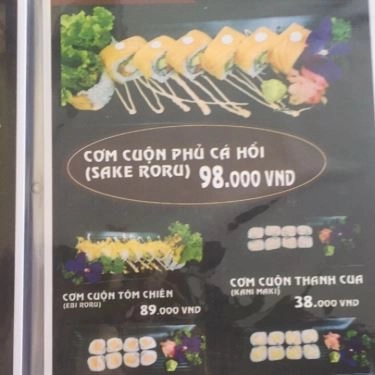 Thực đơn- Nhà Hàng Naoko Chan Restaurant - Ẩm Thực Nhật Bản