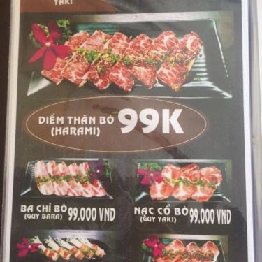 Thực đơn- Nhà Hàng Naoko Chan Restaurant - Ẩm Thực Nhật Bản