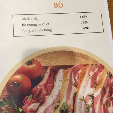 Thực đơn- Quán Ăn NB5 - Bà 5 - Đệ Nhất Nem Nướng - Đường D8