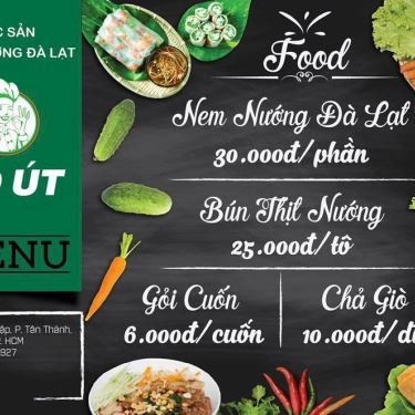 Thực đơn- Quán Ăn Nem Nướng Đà Lạt Cô Út
