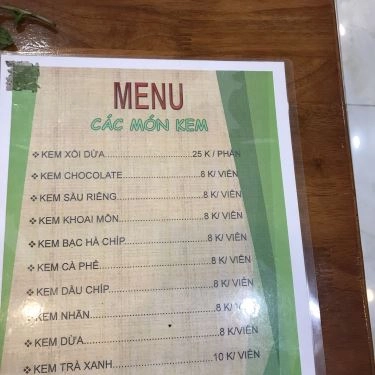Thực đơn- Quán Ăn Dì Nương Nem Nướng & Bún Thố Mực - Nguyễn Cửu Đàm