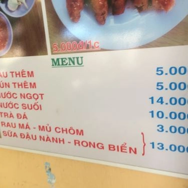 Thực đơn- Quán Ăn Nem Nướng Hoàn Mỹ - Đặc Sản Ninh Hòa