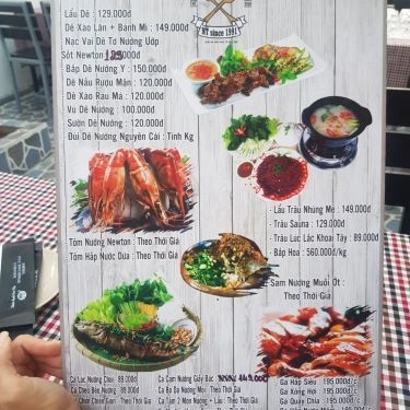 Thực đơn- Nhà Hàng Newton Since 1991
