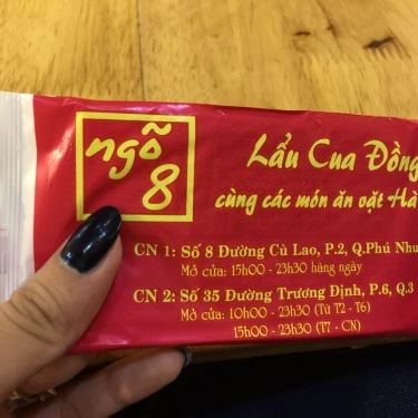 Tổng hợp- Quán Ăn Ngõ 8 - Trà Chanh & Lẩu Riêu Cua Đồng - Trương Định