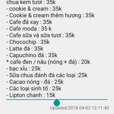 Tổng hợp- Quán Ăn Ngọc Nhi - Cafe & Ăn Vặt