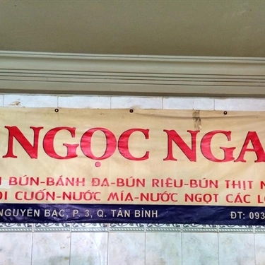 Tổng hợp- Quán Ăn Ngọc Nga - Các Món Canh Bún