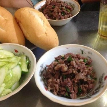 Món ăn- Quán Ăn Ngọc Thu - Bánh Mì Bò Xào