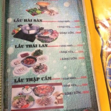 Thực đơn- Quán Ăn Nguyệt Quán - Hải Sản Tự Chọn