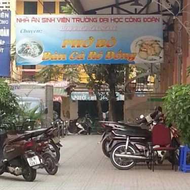 Không gian- Quán Ăn Nhà Ăn Sinh Viên ĐH Công Đoàn