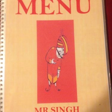 Thực đơn- Mr. Singh - Nhà Hàng Ấn Độ