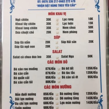 Tổng hợp- Quán Ăn Ba Say - Ẩm Thực Đồng Quê