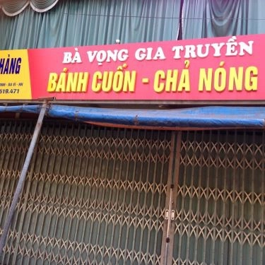 Tổng hợp- Quán Ăn Bà Vọng - Bánh Cuốn & Chả Nóng