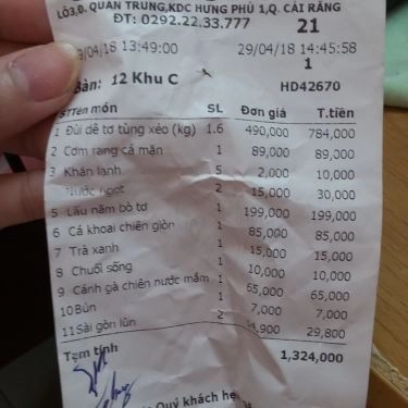 Tổng hợp- Nhà Hàng Cây Bưởi 6