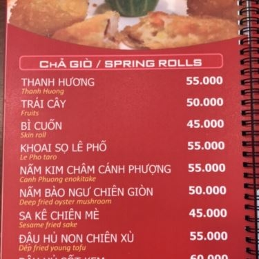 Tổng hợp- Nhà Hàng Chay Thanh Hương