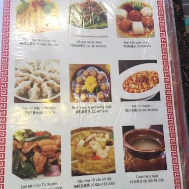 Thực đơn- Nhà Hàng Đèn Lồng Đỏ - Ẩm Thực Trung Hoa