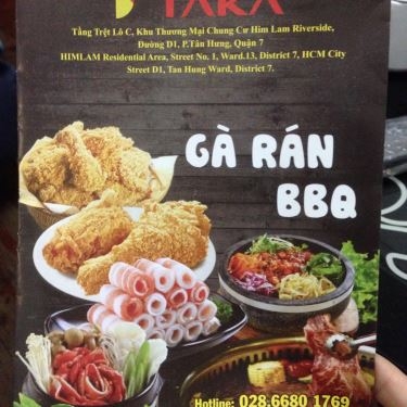 Thực đơn- Nhà Hàng Hàn Quốc Taka - Gà Rán & BBQ