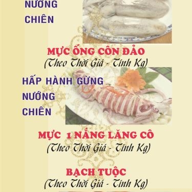 Thực đơn- Nhà Hàng Hương Biển - Lương Định Của