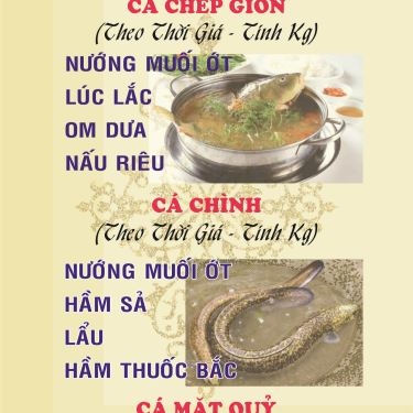 Thực đơn- Nhà Hàng Hương Biển - Lương Định Của