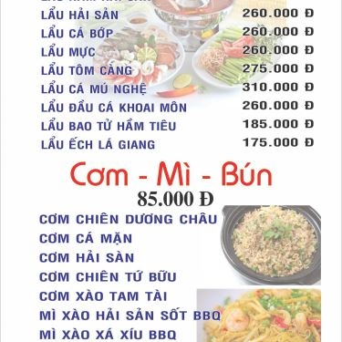 Tổng hợp- Nhà Hàng Hương Biển - Lương Định Của