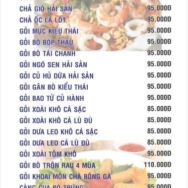 Tổng hợp- Nhà Hàng Hương Biển - Lương Định Của