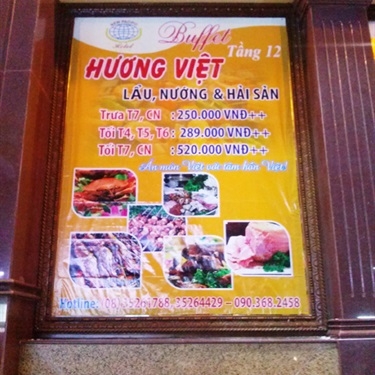 Tổng hợp- Nhà Hàng Hương Việt - New Pacific